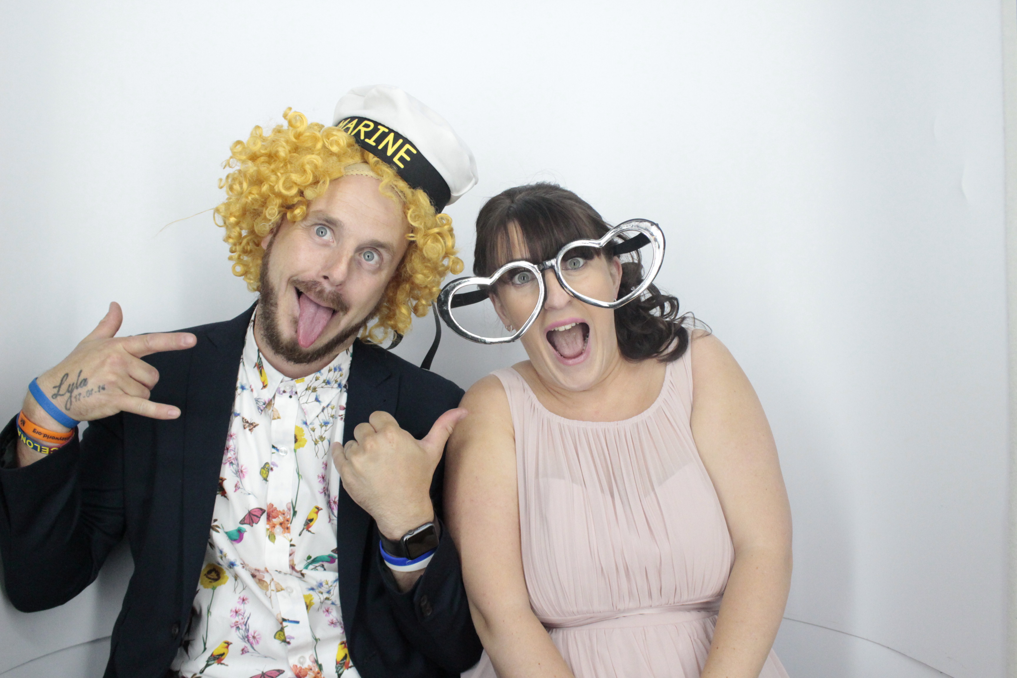 Kim & Andy's Wedding | View more photos from the event at gallery.myphotoboothexperience.co.uk/u/MyPhotoBoothExperienceLtd/Kim-Andys-Wedding